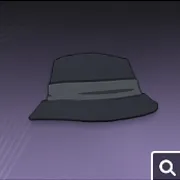 休日の釣り人の帽子・頭飾り