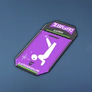 エモート：バタ足ポーズ