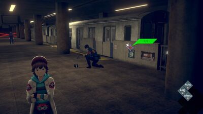 うさりんぱマンステッカーの画像