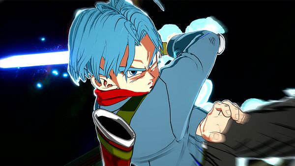 ドラゴンボール フュージョンワールド スパーキングゼロ トランクス未来 美品 FB02-091 トランクス：未来 SR | [FB02] 烈火の闘気