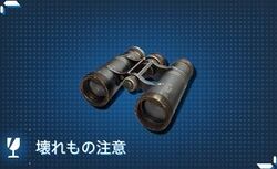 年代物の双眼鏡