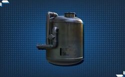 使用済み濾過装置