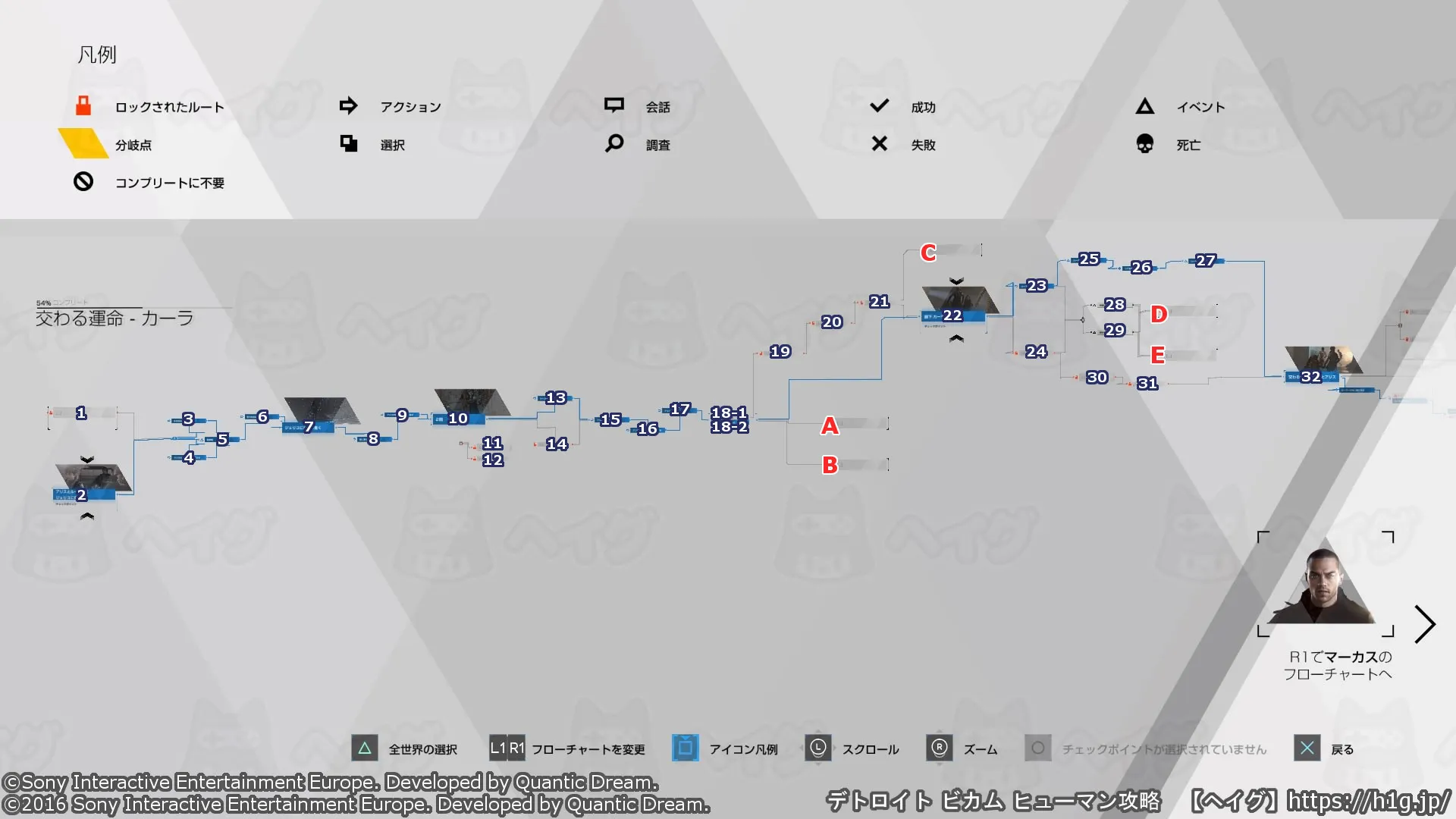 交わる運命 - カーラ／交わる運命カーラ1-フローチャート.webp
