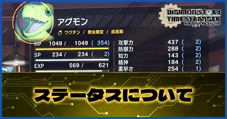 ステータスについての画像