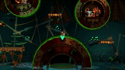 マンゴルビーの倒し方：仕掛けの起動