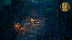 岩山の洞窟・地下2階