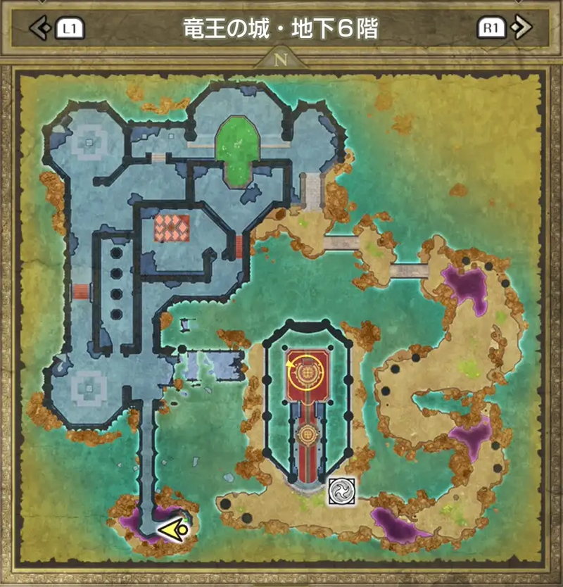 竜王の城・地下6階