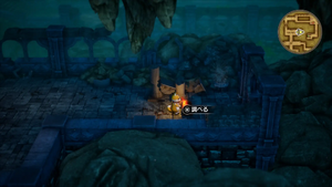 岩山の洞窟・地下1階