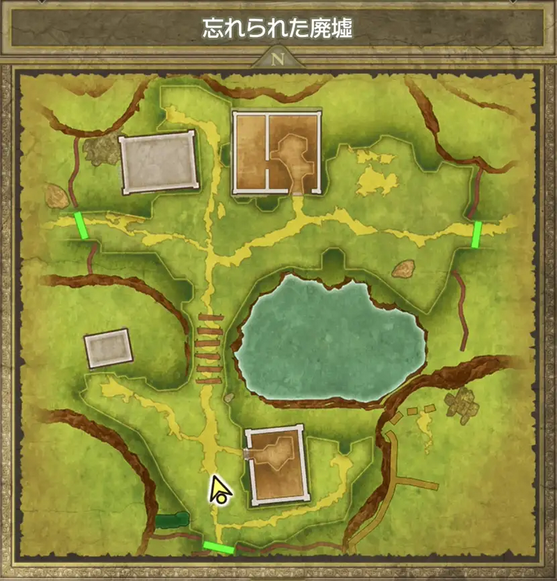 忘れられた廃墟