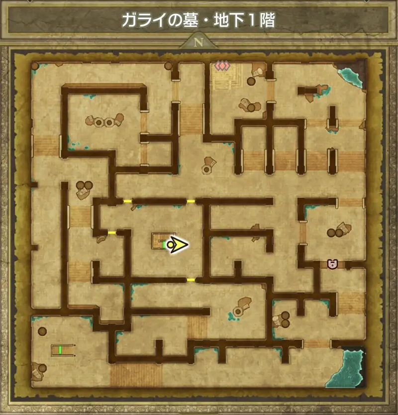 ガライの墓・地下1階