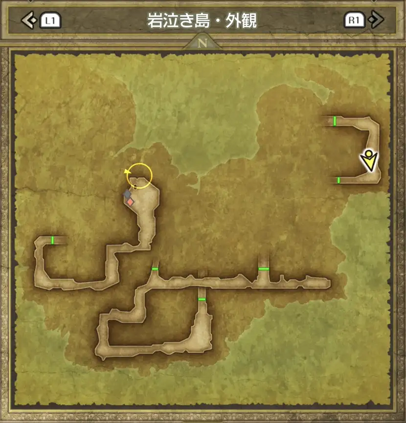 岩泣き島・外観