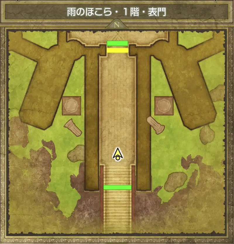 雨のほこら・1階・表門