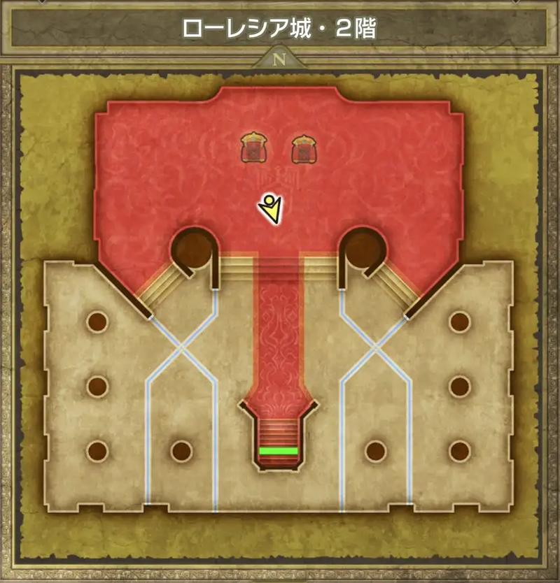 ローレシア城・2階