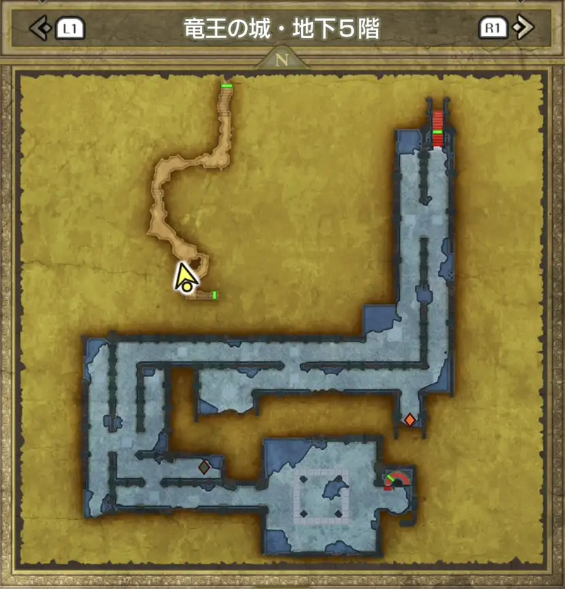 竜王の城・地下5階