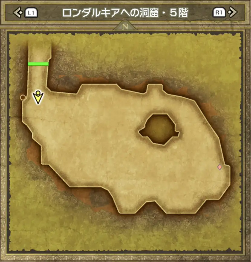 ロンダルキアへの洞窟・5階