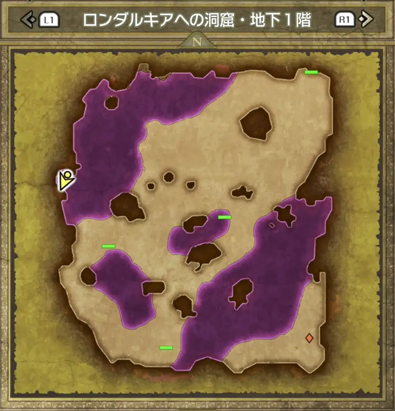 ロンダルキアへの洞窟・地下1階