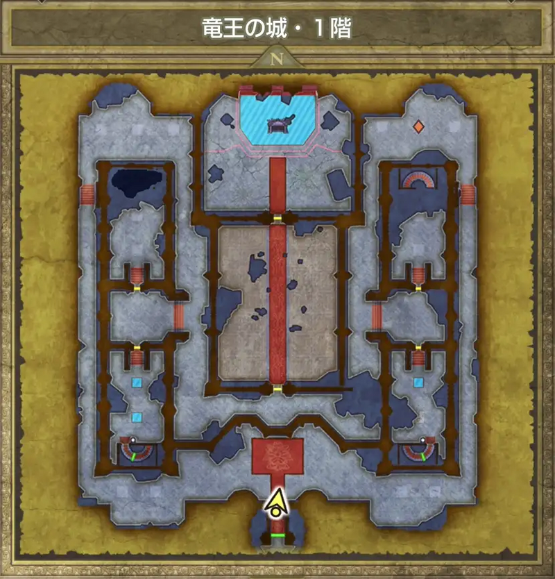 竜王の城・1階