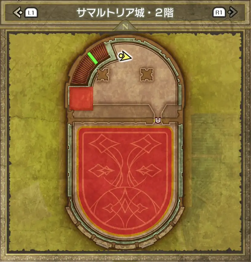 サマルトリア城・2階