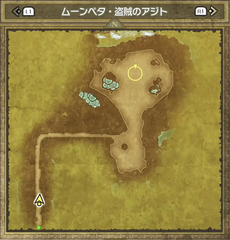 ムーンペタ・盗賊のアジト