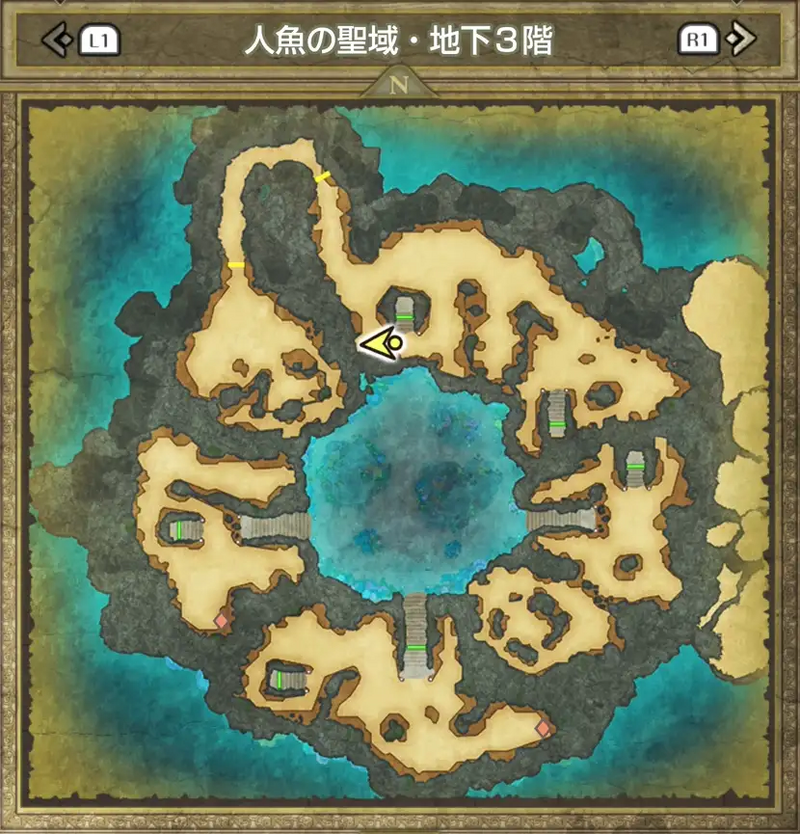 人魚の聖域・地下3階