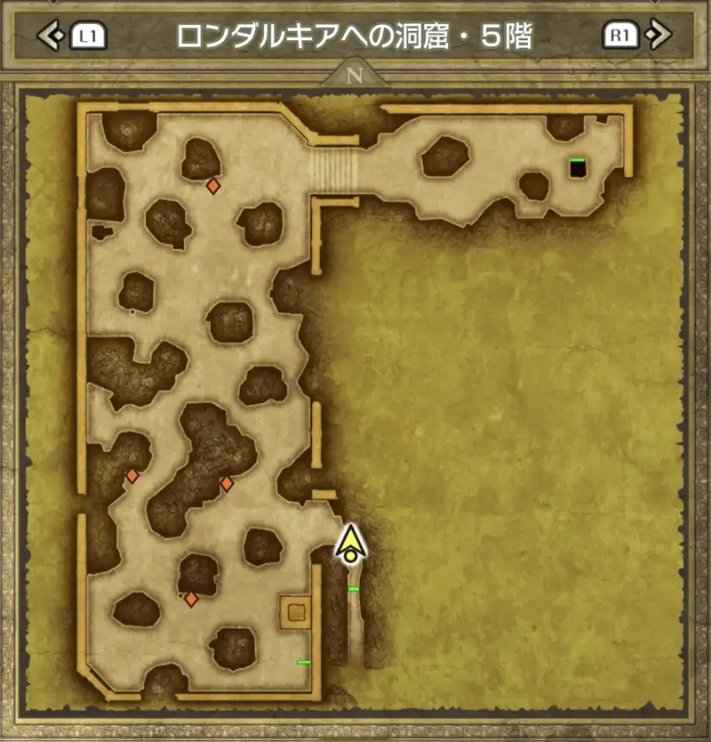 ロンダルキアへの洞窟・5階