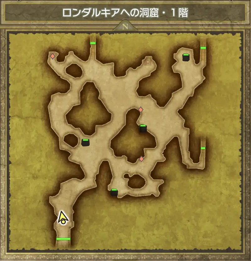ロンダルキアへの洞窟・1階