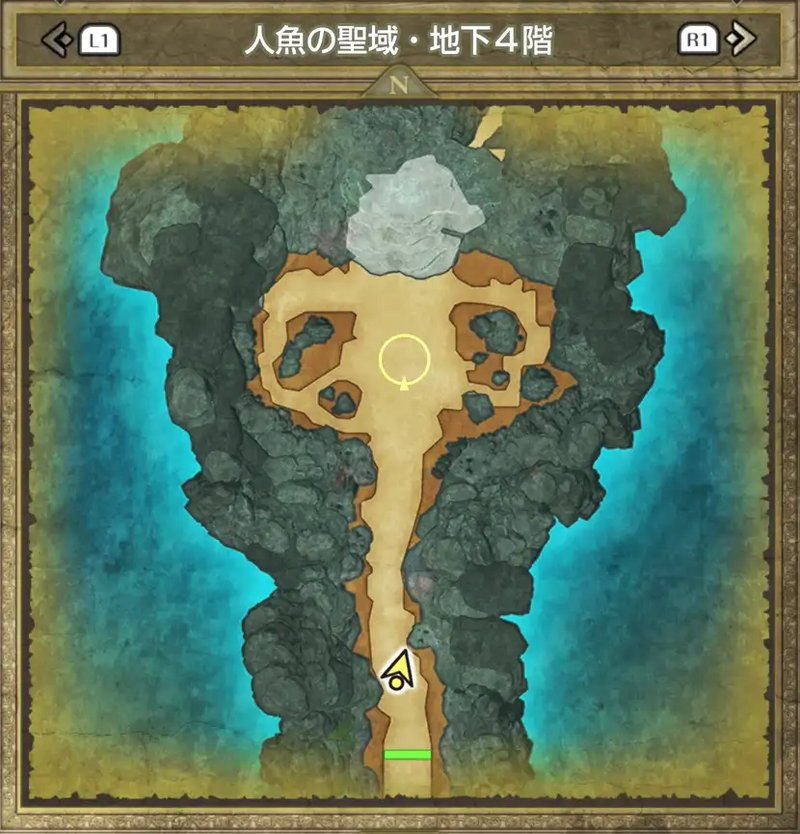 人魚の聖域・地下4階