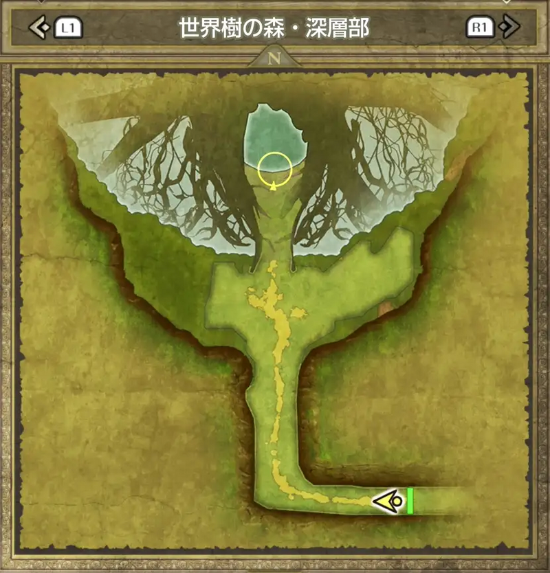 世界樹の森・深層部