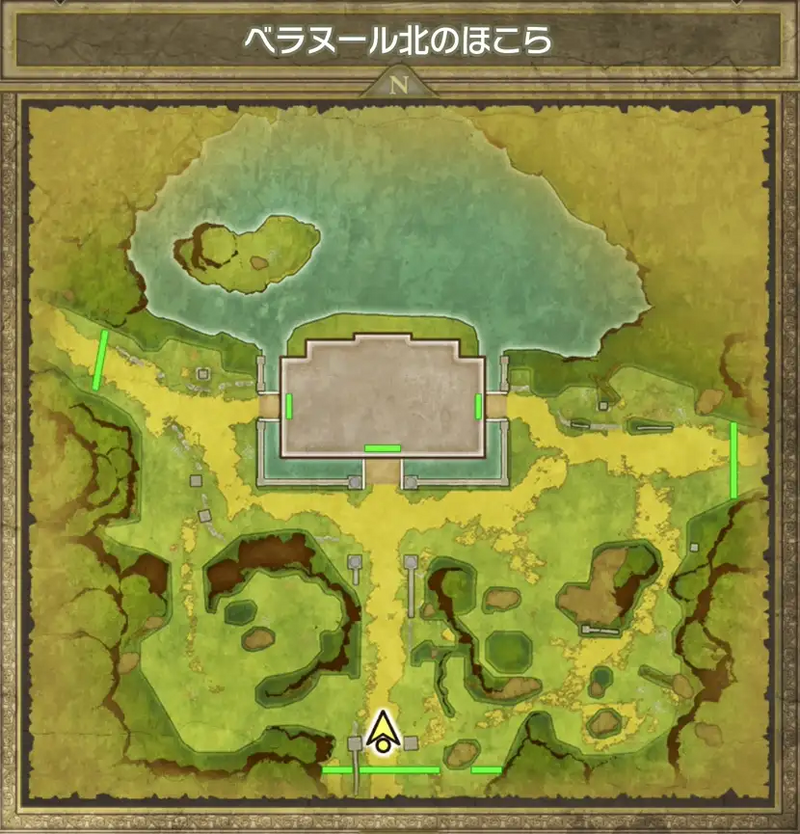 ベラヌール北のほこら