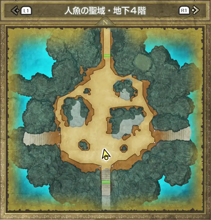 人魚の聖域・地下4階