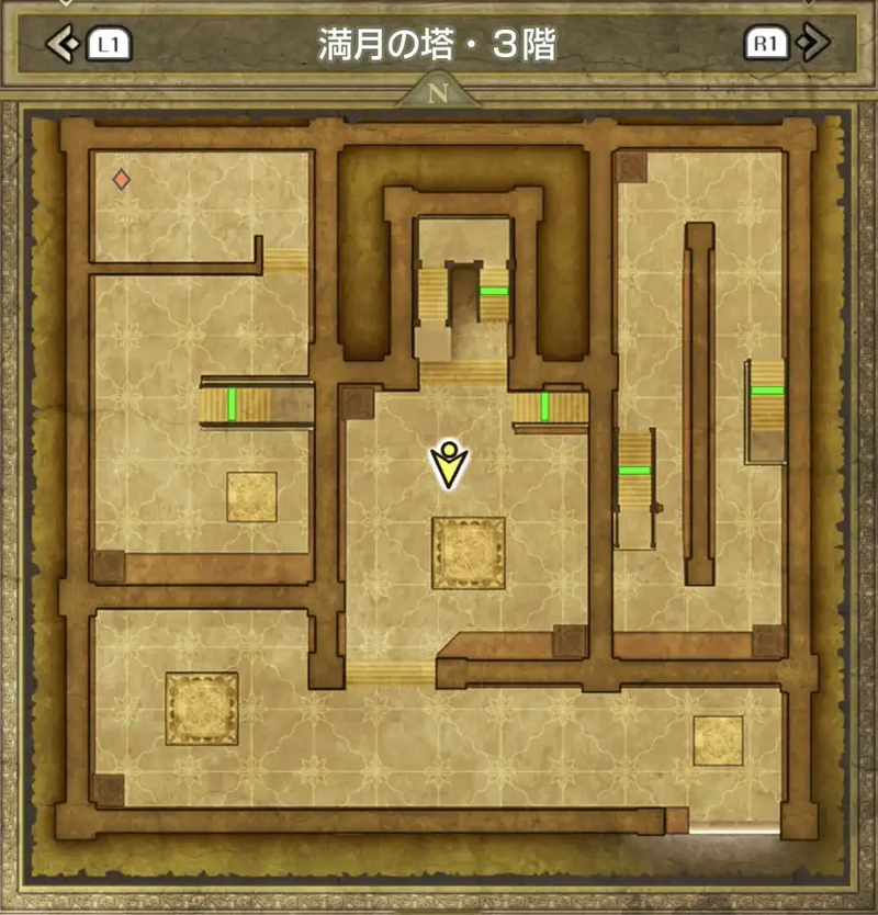 満月の塔・3階