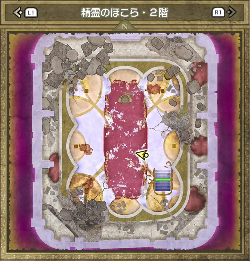 精霊のほこら・2階