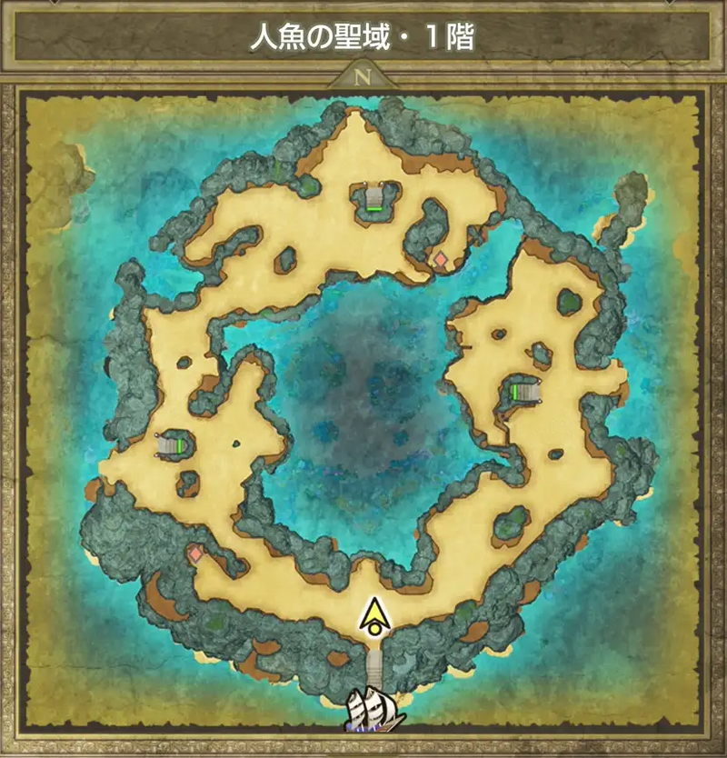 人魚の聖域・1階