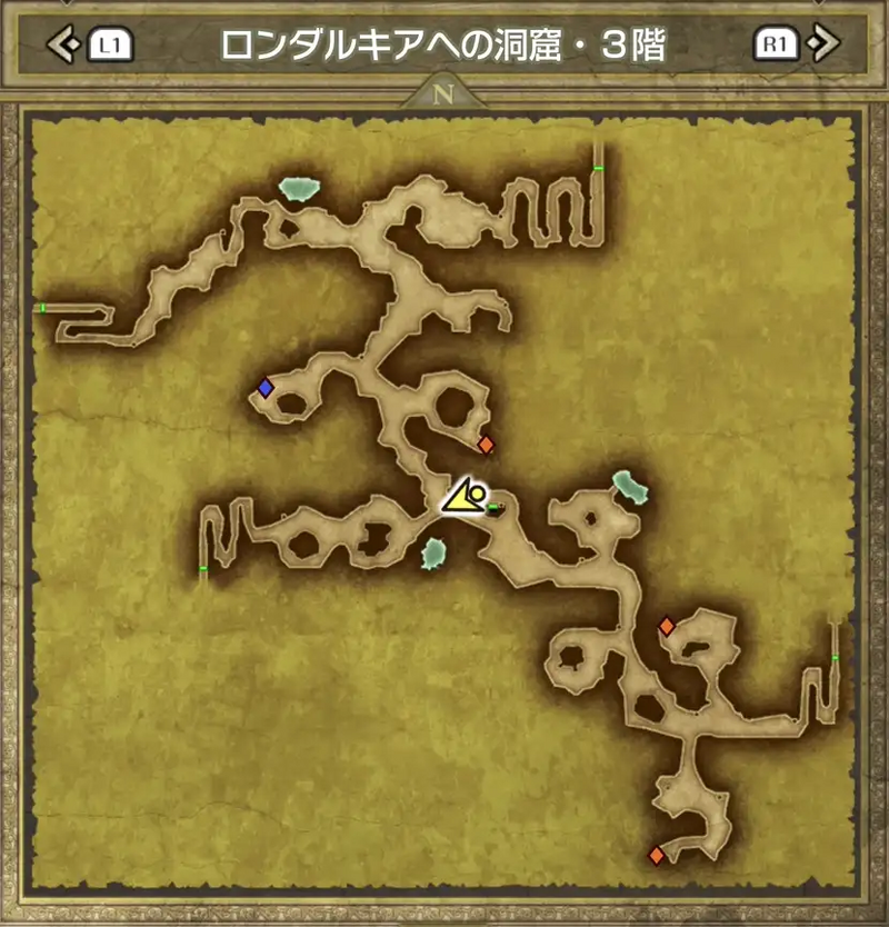 ロンダルキアへの洞窟・3階