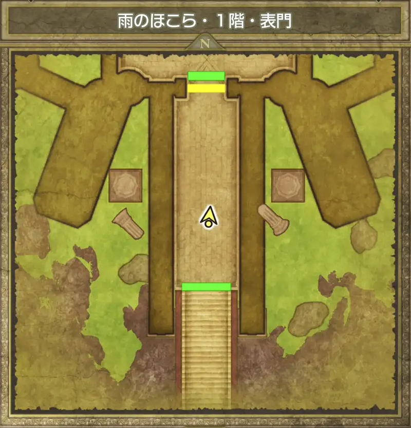 雨のほこら・1階・表門