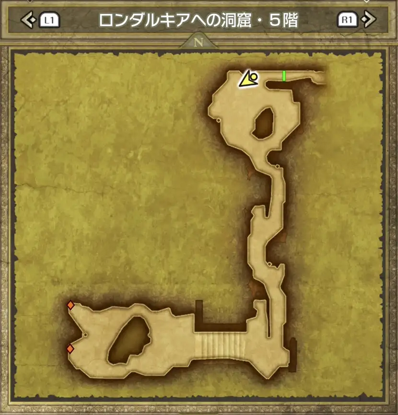 ロンダルキアへの洞窟・5階