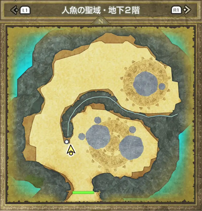 人魚の聖域・地下2階