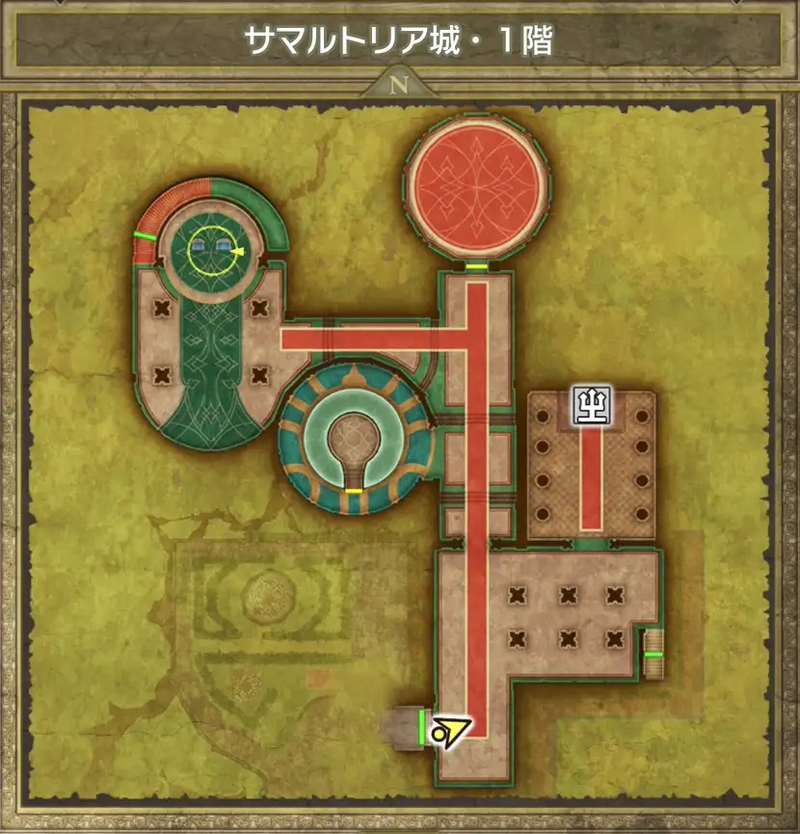 サマルトリア城・1階