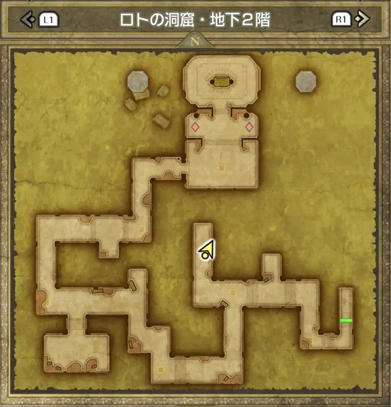 ロトの洞窟・地下2階