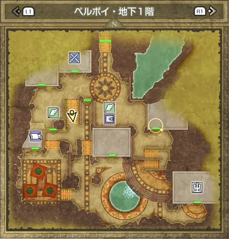 ペルポイ・地下1階