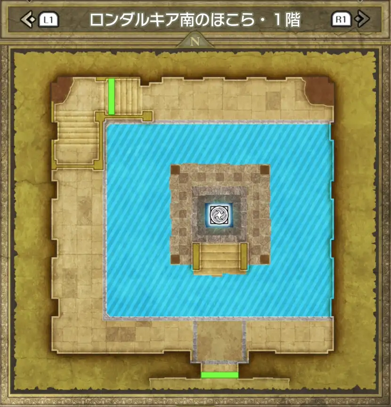 ロンダルキア南のほこら・1階