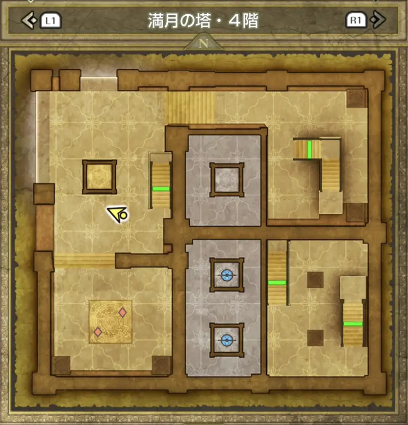 満月の塔・4階