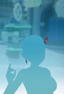 チャームヘアピン