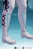 スケスケメイドブーツ