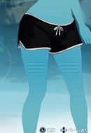 シンプルホットパンツ