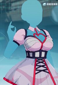 スケスケメイドドレス