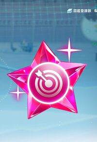 光輝く器量の星水晶