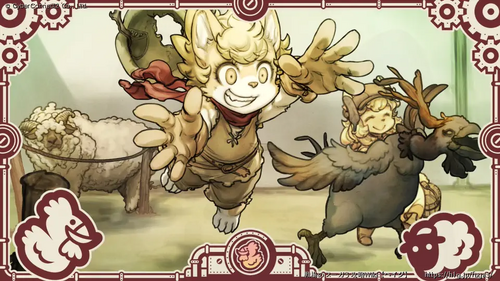 家畜小屋の画像