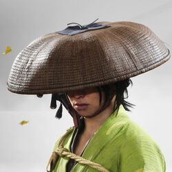 鴉の源蔵の三度笠の画像