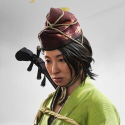 好奇の烏帽子の画像